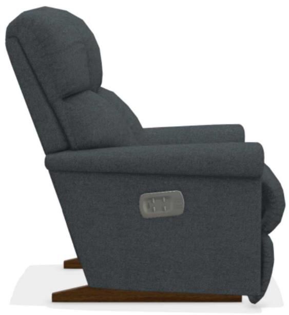 La-Z-Boy® Pinnacle Denim Power Rocking Recliner with Headrest-2