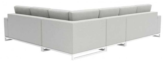 Zuo® Modern Corona Del Mar 4-Piece Gray Outdoor Fabric Modular Sectional-4