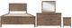 Jofran Inc. Maxton 4-Piece Wash Brown King Panel Bedroom Set-0