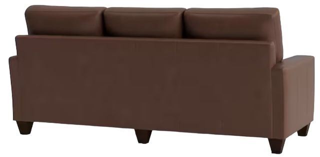 Bassett® Furniture Customizable Benchmade Premier Leather Large Track Arm Sofa-3