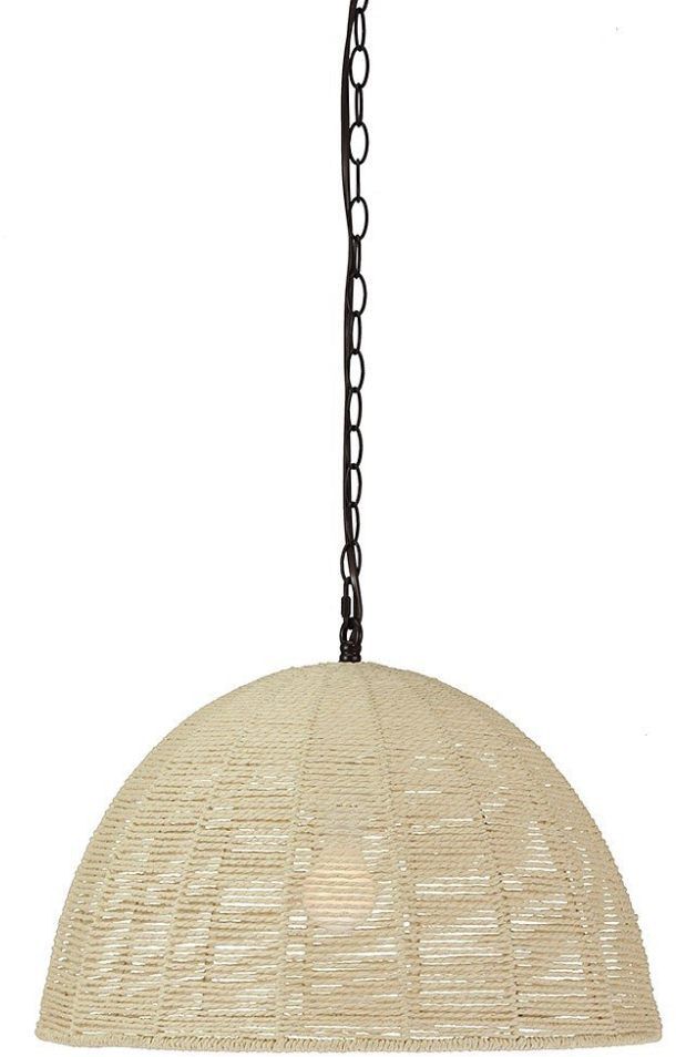 Signature Design by Ashley® Jovan Natural Rope Pendant Light-0