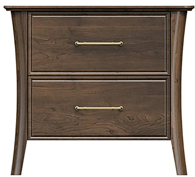 Country View Woodworking Westroom Bedroom Brown Maple 28" Nightstand-0