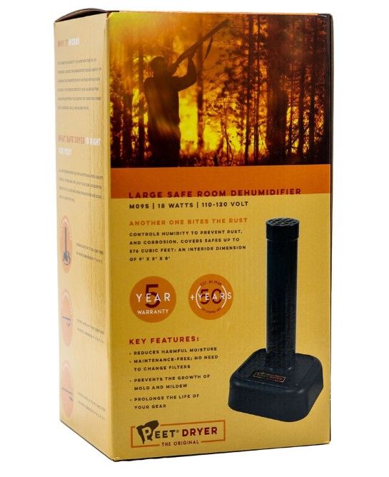Liberty Safe Black Small Peet Air-Circulating Dehumidifier-4