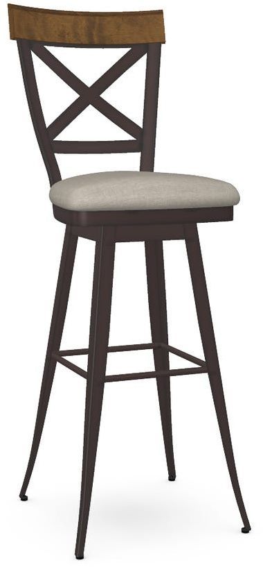 Amisco Kyle Swivel Spectator Stool-0