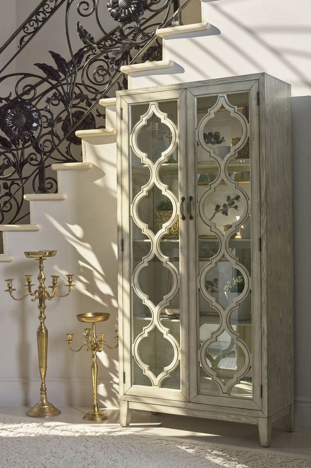 Coaster® Mckellen Antique White Tall Cabinet-1