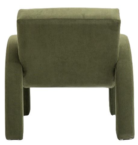 Meridian Furniture Corduroy Green Accent Chair-3