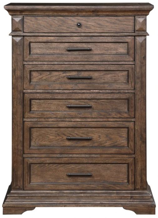 New Classic® Home Furnishings Mar Vista Walnut Chest-2