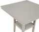 Crown Mark Lester 5-Piece Greige Counter Dining Set-5