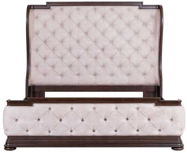 Liberty Furniture Provence Park Chateau Brown/Cream King Shelter Bed-2