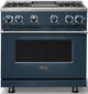Viking® 7 Series 36" Squall Pro Style Natural Gas Range with Griddle-3