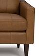 Best® Home Furnishings Customizable Trafton 2-Piece Leather Left-Arm Facing Sectional and Chaise with Espresso Legs-1