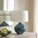 Uttermost® Corrine Deep Blue Table Lamp-4