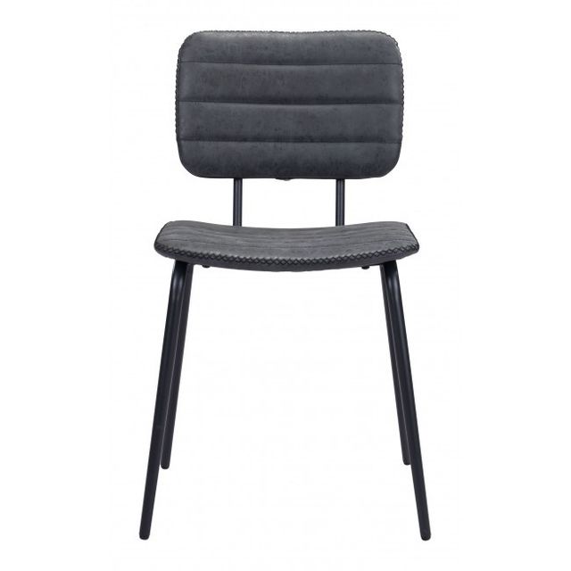 Zuo® Modern Boston Vintage  Black Dining Chair-1