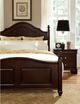 Vaughan-Bassett French Market Antique Merlot King Poster Footboard-1