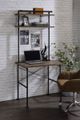 ACME Furniture Ensata Black/Rustic Oak Writing Desk-2