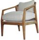 LH Home Rosa Sand Boucle Club Chair-0