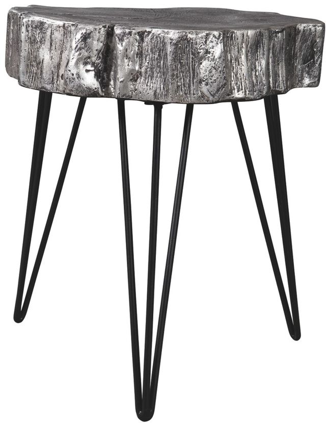 Signature Design by Ashley® Dellman Silver Accent Table-0
