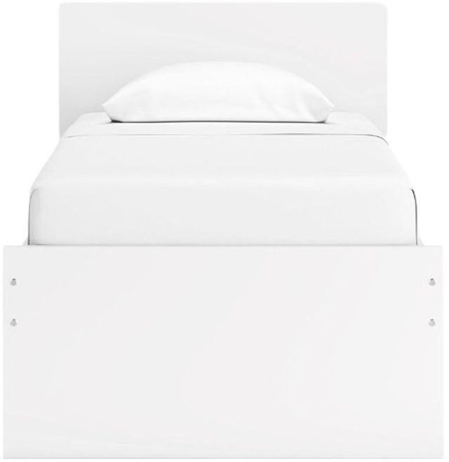 Signature Design by Ashley® Onita White Twin Storage Panel Bed-1