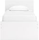 Signature Design by Ashley® Onita White Twin Storage Panel Bed-1