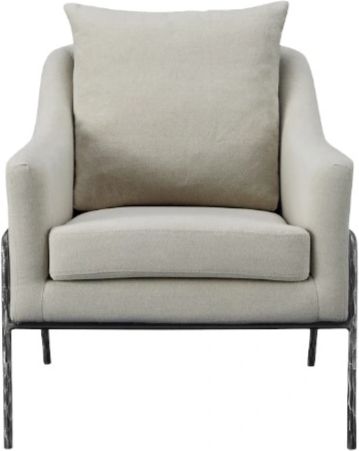 Moe's Home Collection Archer Beige Accent Chair-1