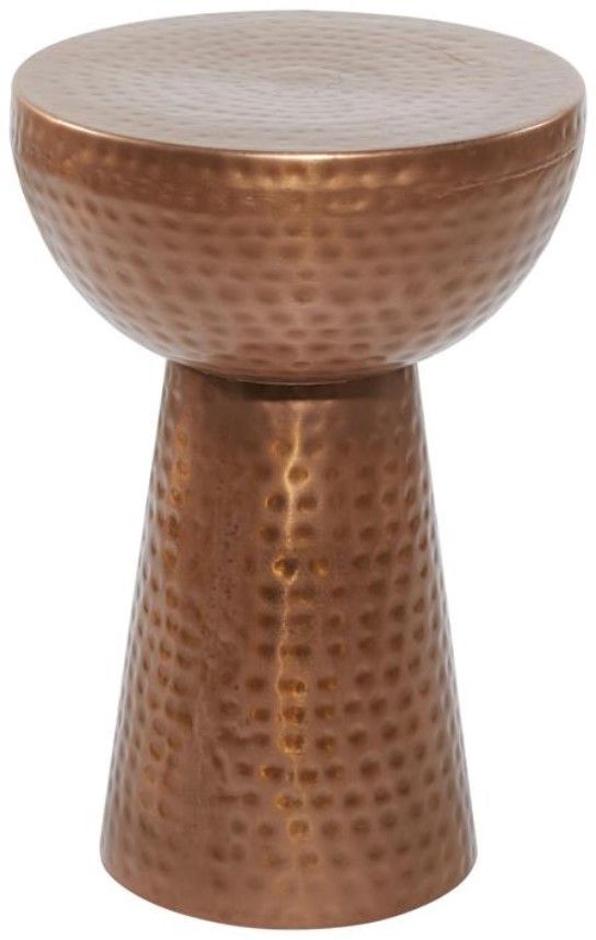 Deco Marche Copper Handmade Accent Table-1