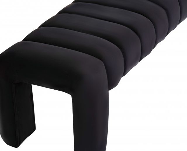 Meridian Furniture Andaz Black Accent Bench-3