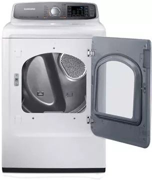 Samsung 7.4 Cu. Ft. Neat White Electric Dryer-4