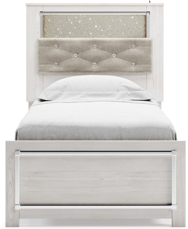 Signature Design by Ashley® Altyra White Twin Panel Bookcase Bed-2