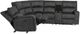 Flexsteel® Nirvana Power Reclining Modular Sectional-1