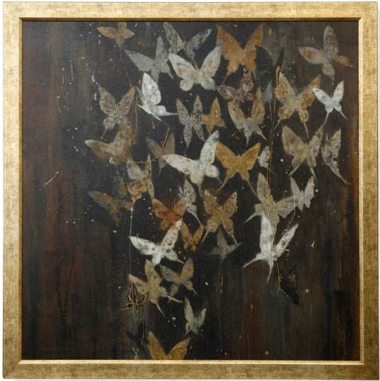 Stylecraft Black/Light Brown/White Wall Art-0