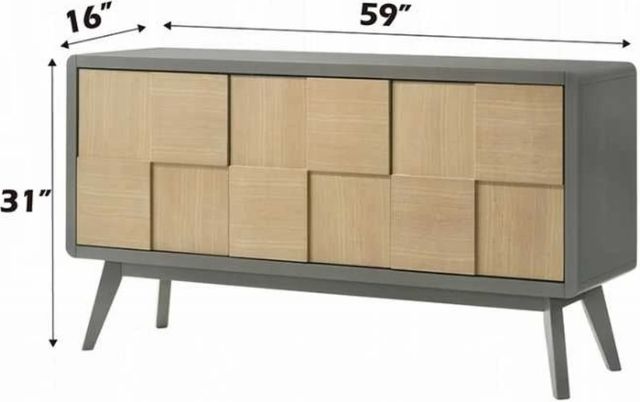 ACME Furniture Blayde Light Gray/Natural Server-2