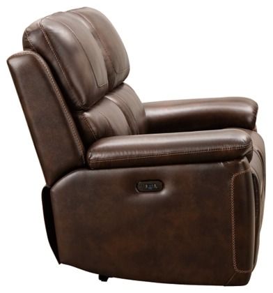 Signature Design by Ashley® Wentler Brown Power Reclining Loveseat-4