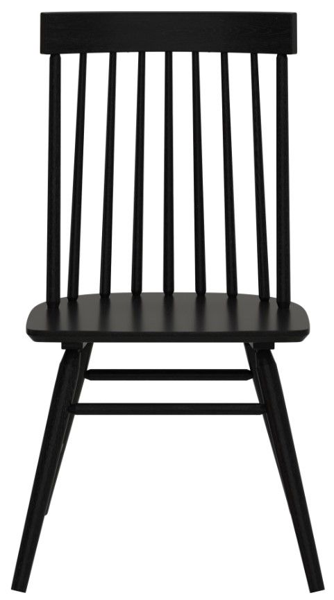 Emerald Home Midland Black Dining Chair-3