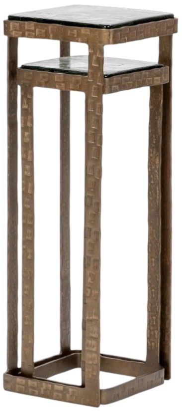 Classic Home Gillian Brass Nesting Table-3