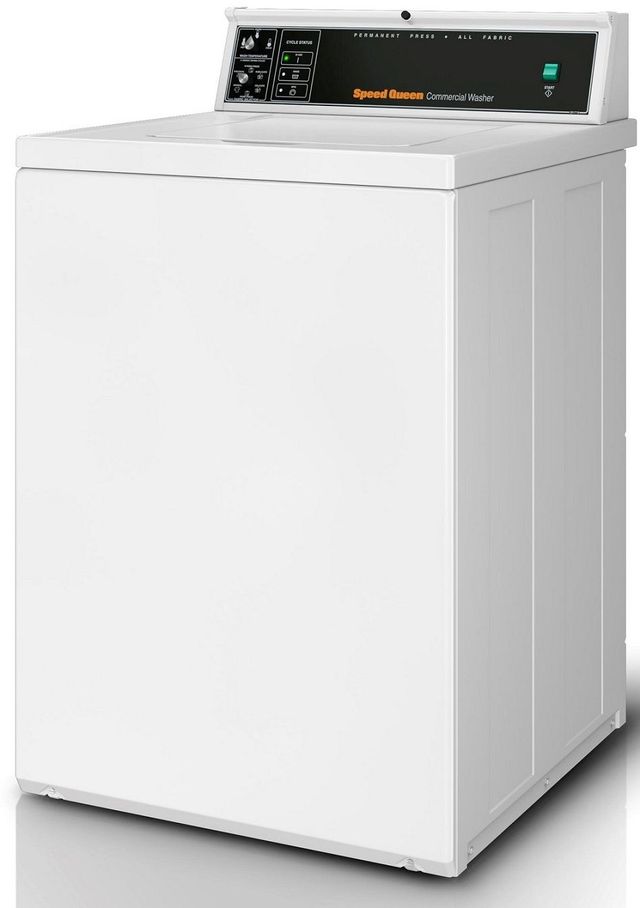 Speed Queen® Commercial 26" White Top Load Washer-1