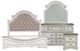 Liberty Furniture Magnolia Manor 4-Piece Antique White/Gray Queen Upholstered Bedroom Set-0