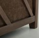 International Furniture Direct Walnut Brown/Reddish Brown Accent Chair-4