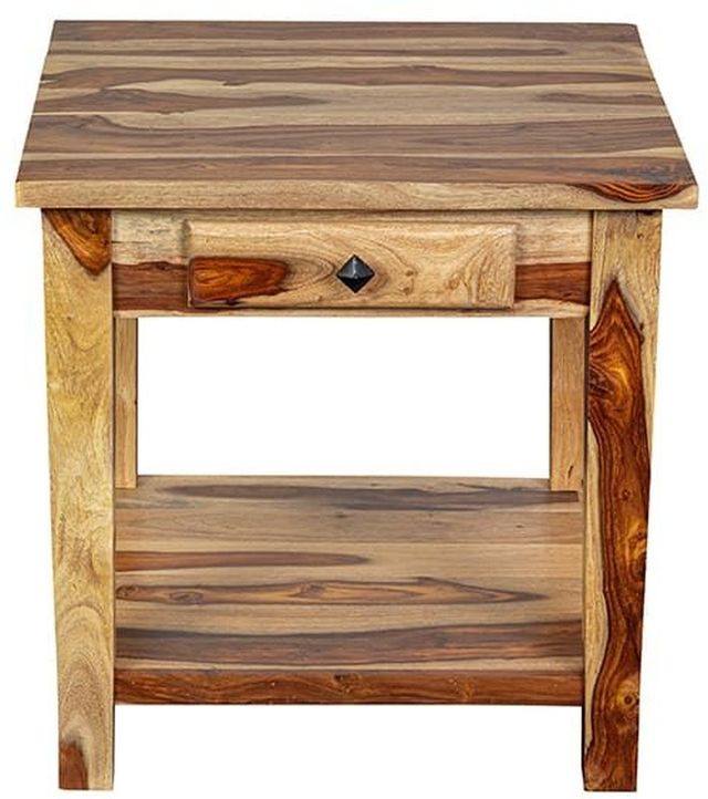 Porter International Designs Tahoe Natural End Table-1