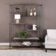 Uttermost® Sherwin Aged Black Etagere-1