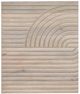 Moe's Home Collection Knott White Washed Carved Wood Wall Art-4