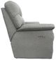 La-Z-Boy® James Dove Gray Power Reclining Loveseat with Headrest-3