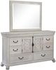 Magnussen Home® Charleston White Dove Dresser and Mirror-0