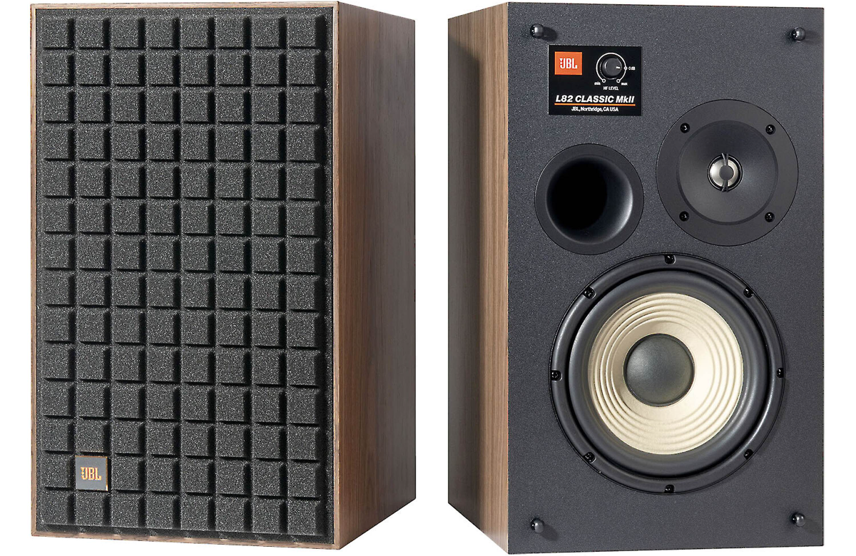 JBL® L82 Classic MkII - Bookshelf Speakers (Black Grilles) - Pair