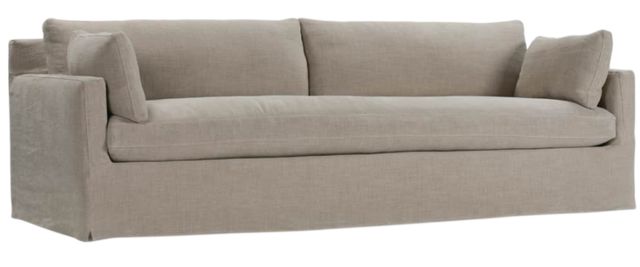 Rowe® Customizable Sylvie 100" Bench Cushion Slipcovered Sofa-0
