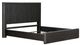 Furniture of America® Hildesheim 4-Piece Black Modern Contemporary Queen Bedroom Set-1