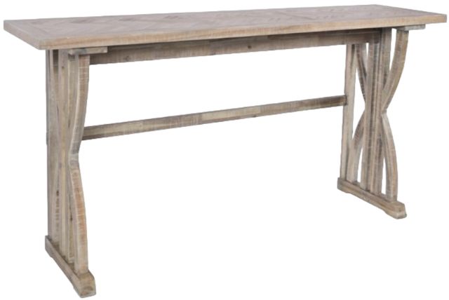 Jofran Inc. Fairview 4-Piece Ash Counter Sofa Console Table Set-2