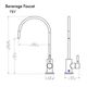 ZLINE Autograph Edition Polished Gold Single Handle Drink Faucet-2