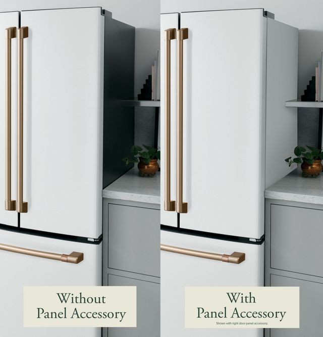 Café™ Matte White Refrigerator Side Panel Kit-1