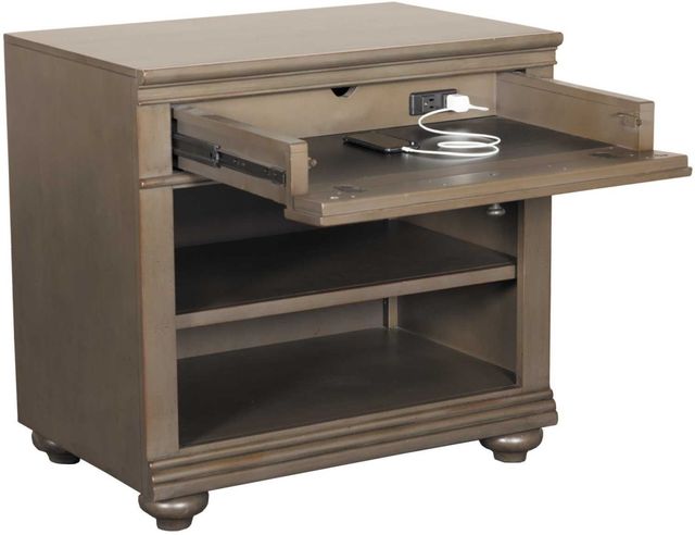 Aspenhome® Oxford Peppercorn Modular Open Base-2