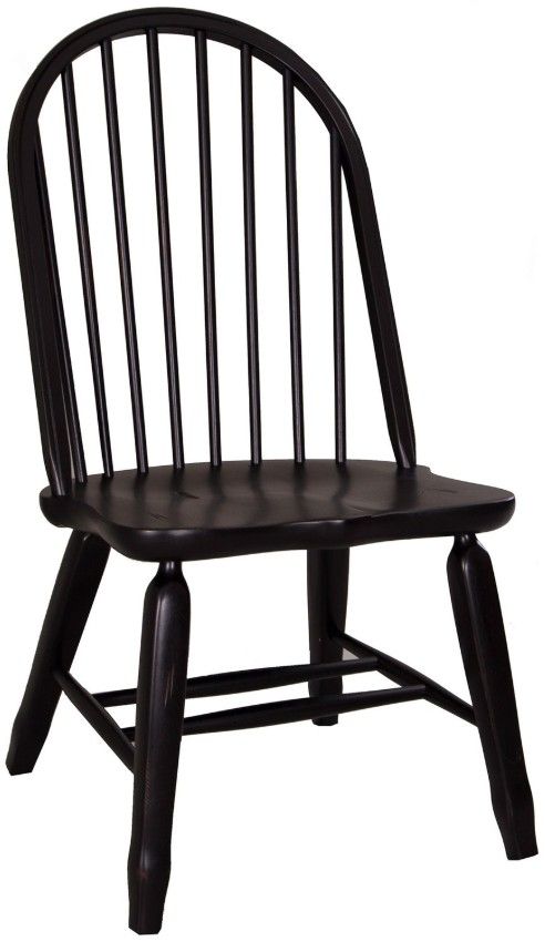 Liberty Furniture Treasures 7-Piece Rustic Black/Rustic Oak Optional Dining Set-3